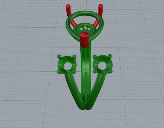 Ring 958 3D print model_8