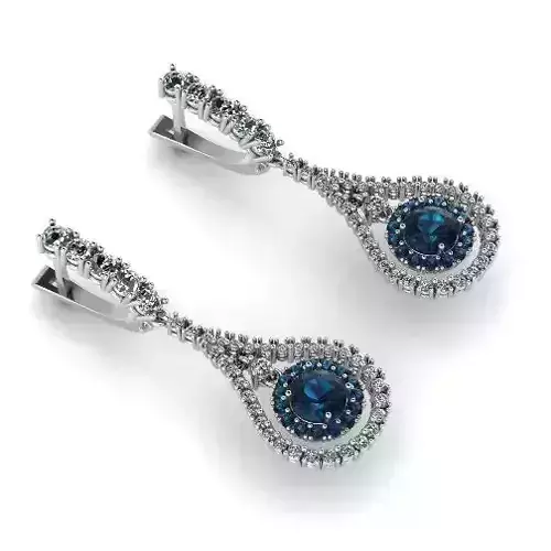 Earrings 957 3D print model