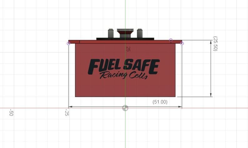 1 10 Scale Rc Drift Fuel Cell Accessory 3D print model_1