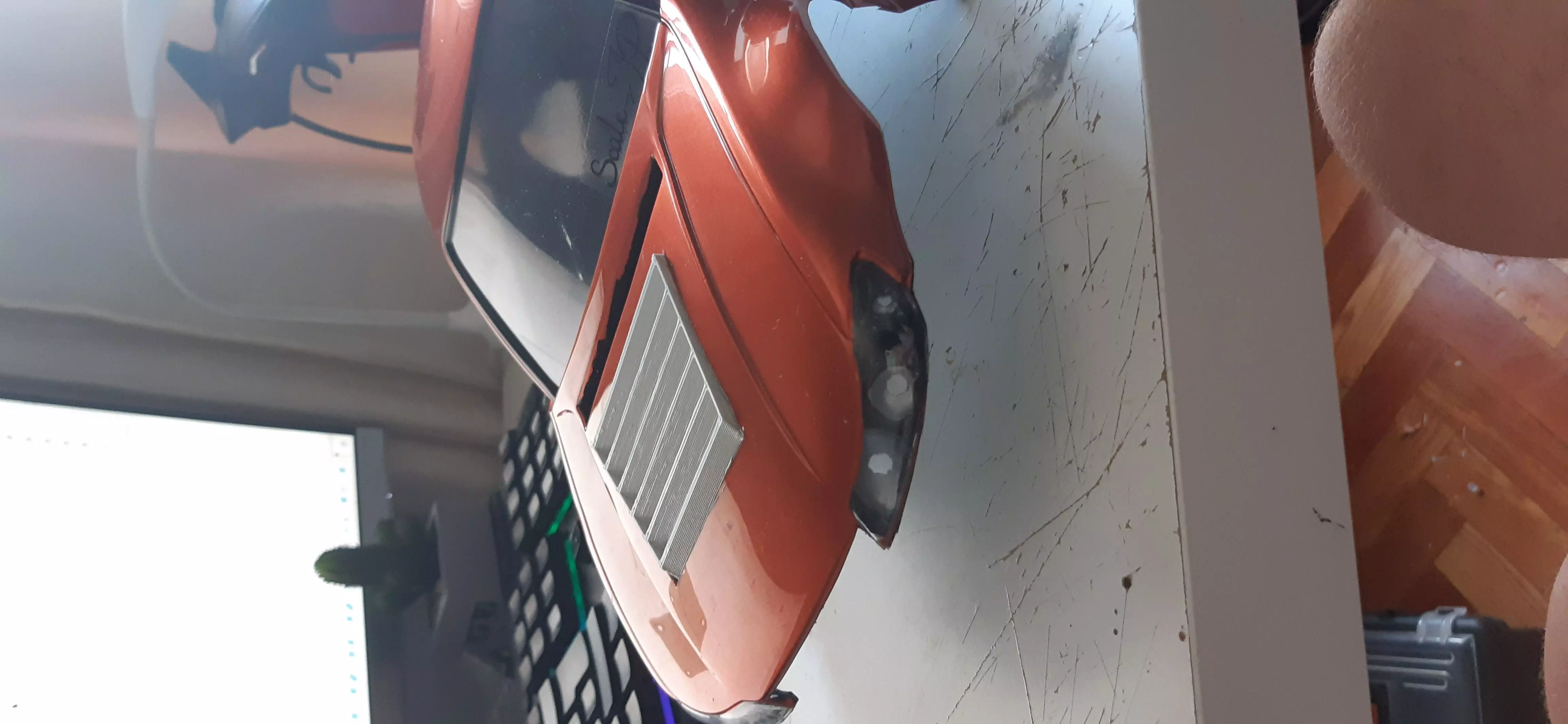 1 10 Rc Drift Hood Vent Accessory 3D print model_0