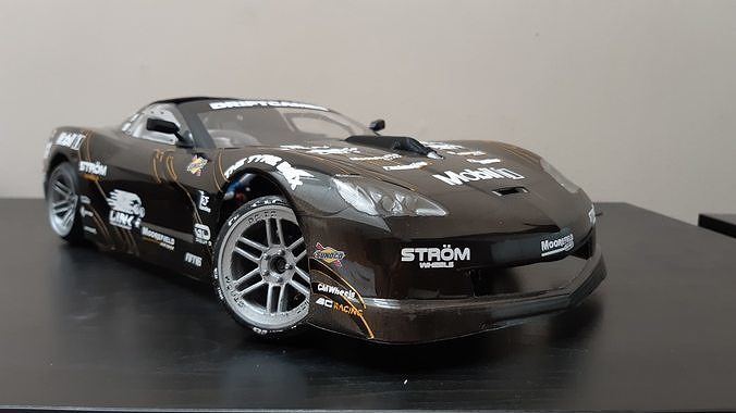 1 10 Scale Strom DS-25 Wheels For RC Car 3D print model