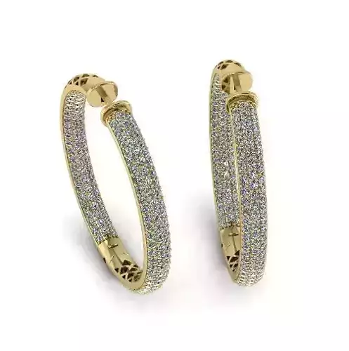 Earrings 966 3D print model