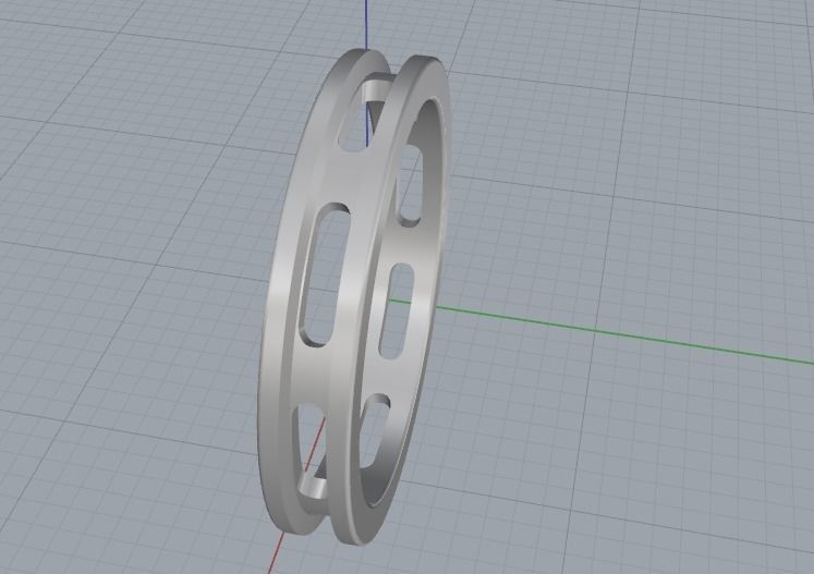 Ring 964 3D print model_7
