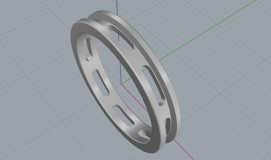 Ring 964 3D print model_6