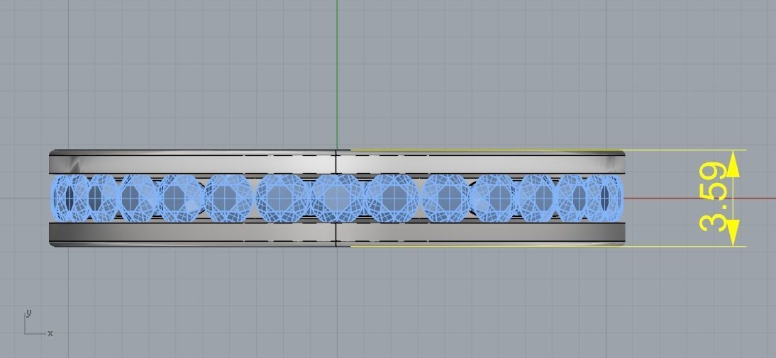 Ring 964 3D print model_5