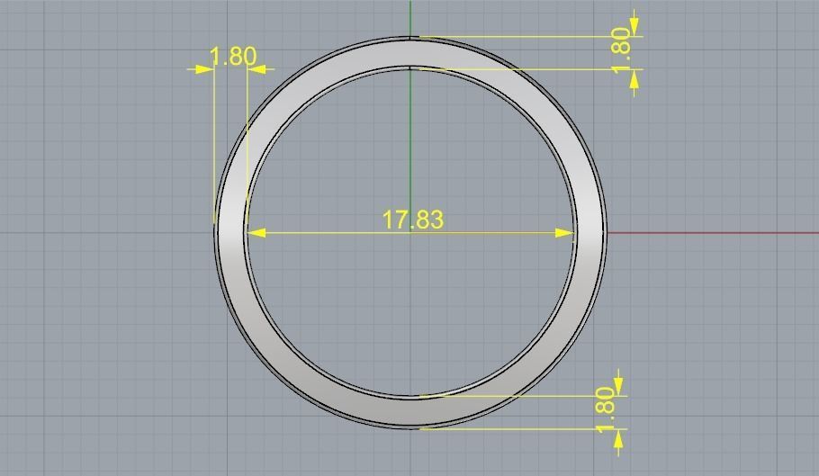 Ring 964 3D print model_4