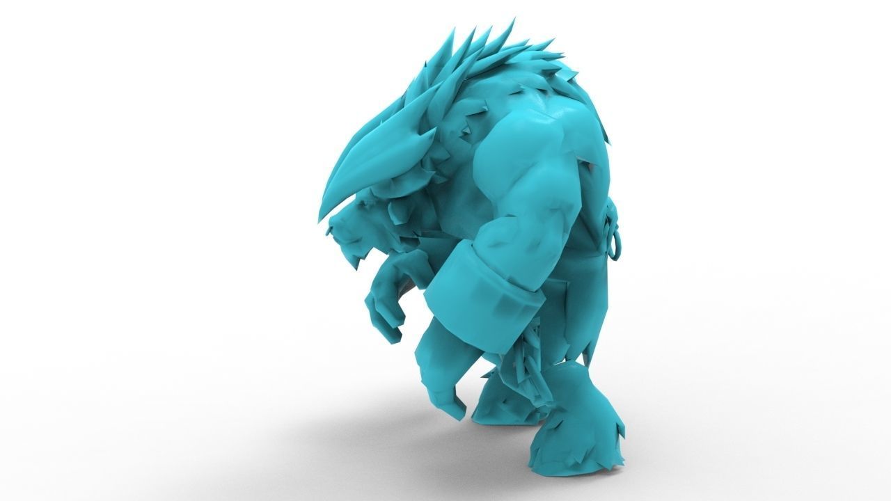 Alistar Black - League of Legends 3D print model_7
