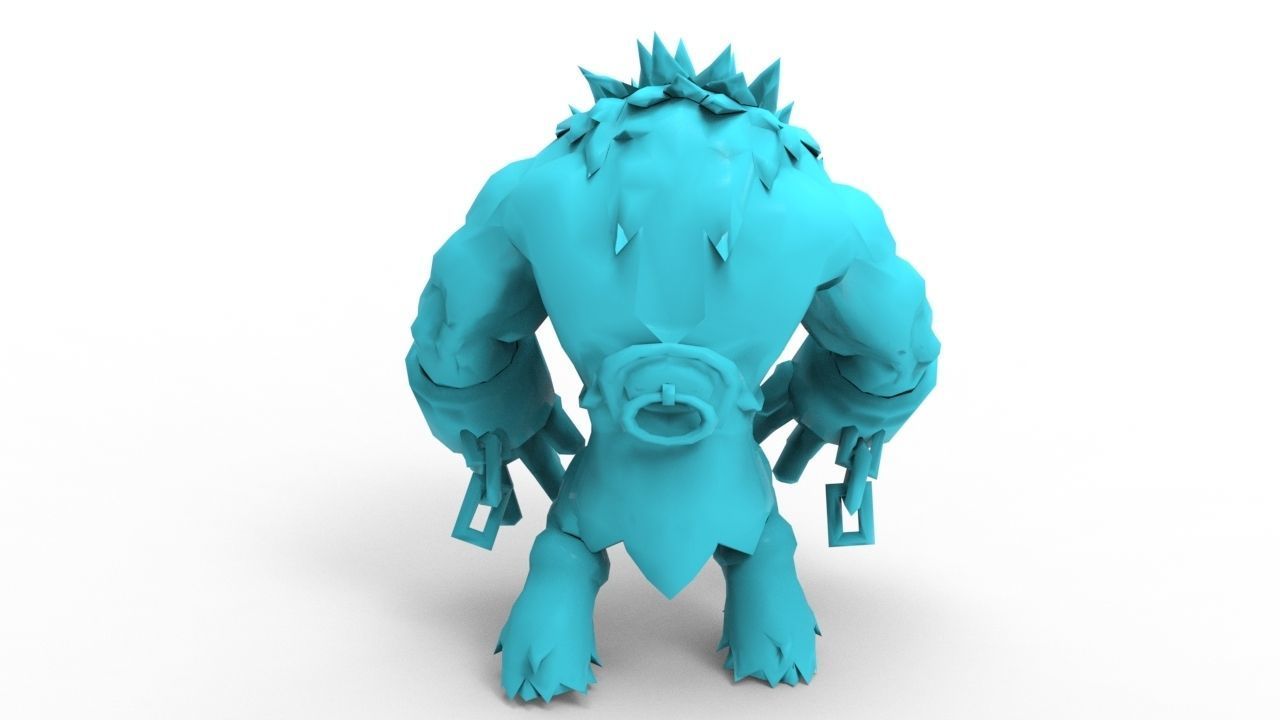 Alistar Black - League of Legends 3D print model_8