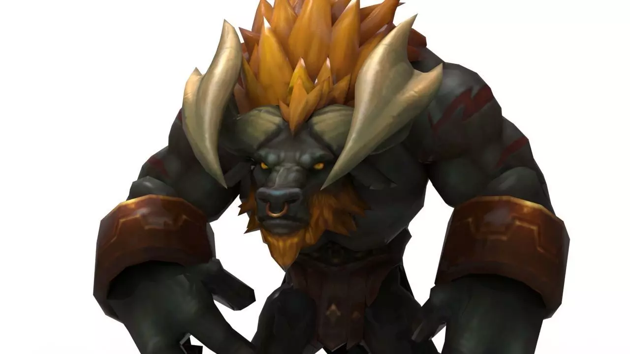 Alistar Black - League of Legends 3D print model_0