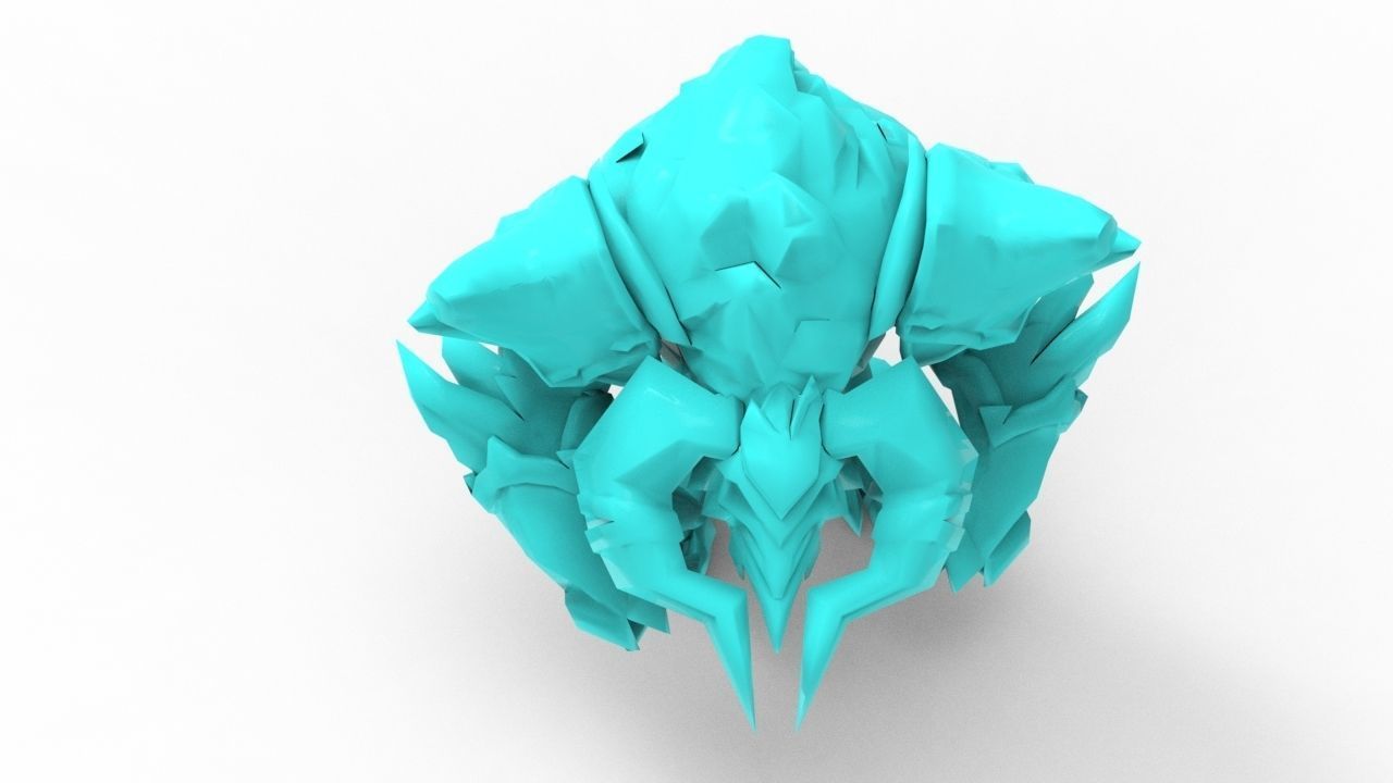 Alistar Black Frost - League of Legends 3D print model_10