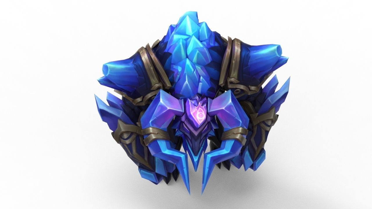 Alistar Black Frost - League of Legends 3D print model_5