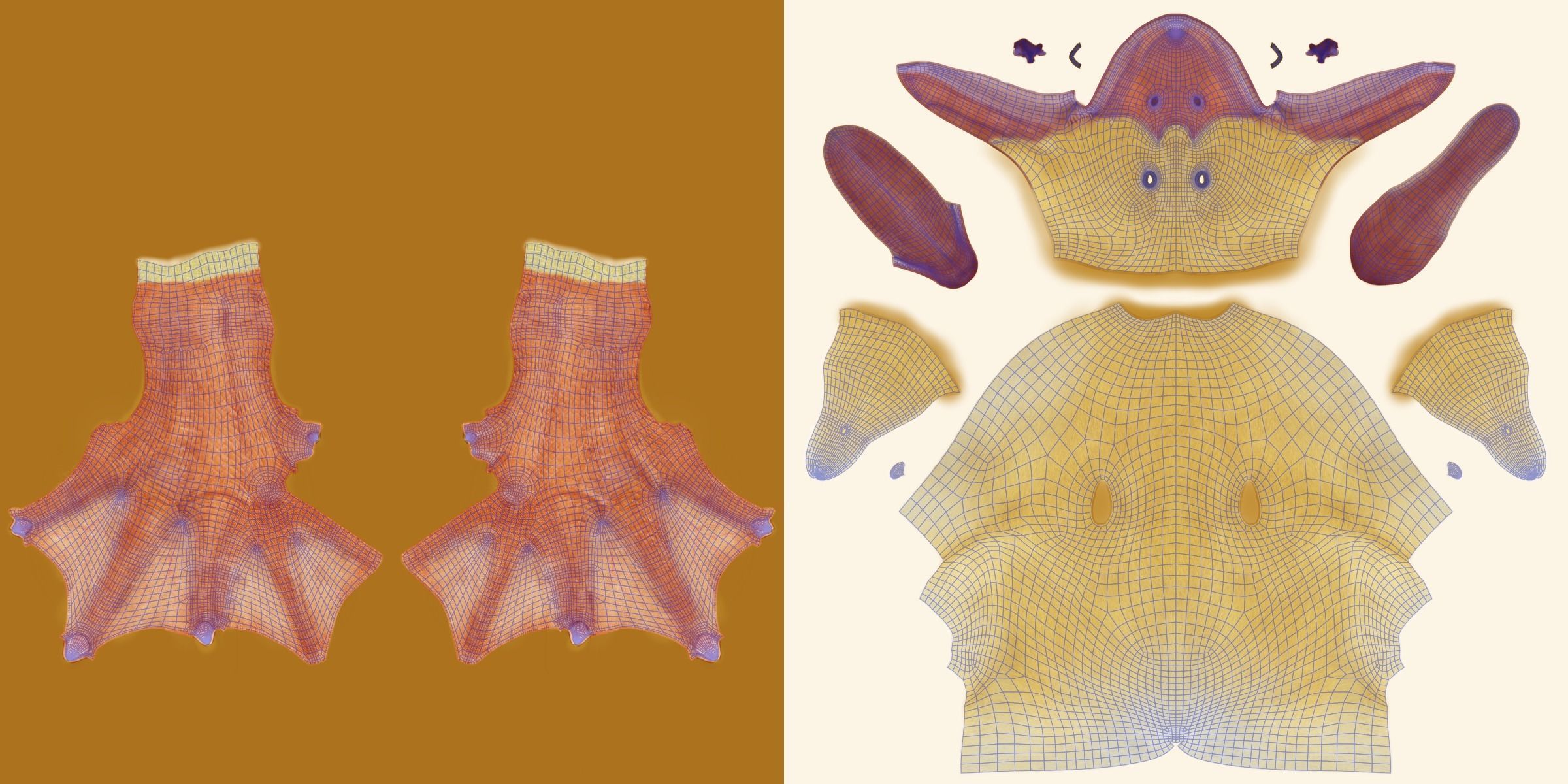 Duckling Animated VFX Grace 3D model_20