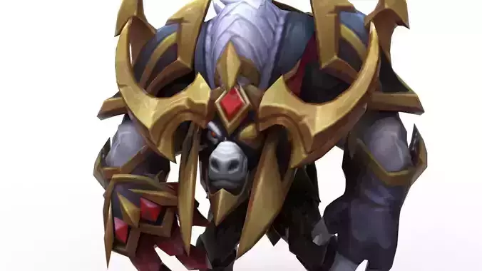 Alistar Conqueror - League of Legends 3D print model