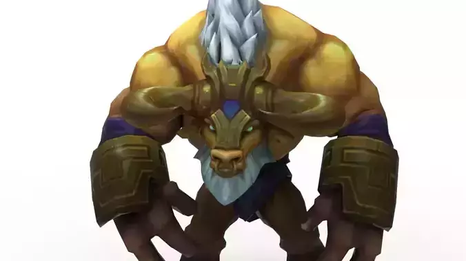 Alistar Golden - League of Legends 3D print model