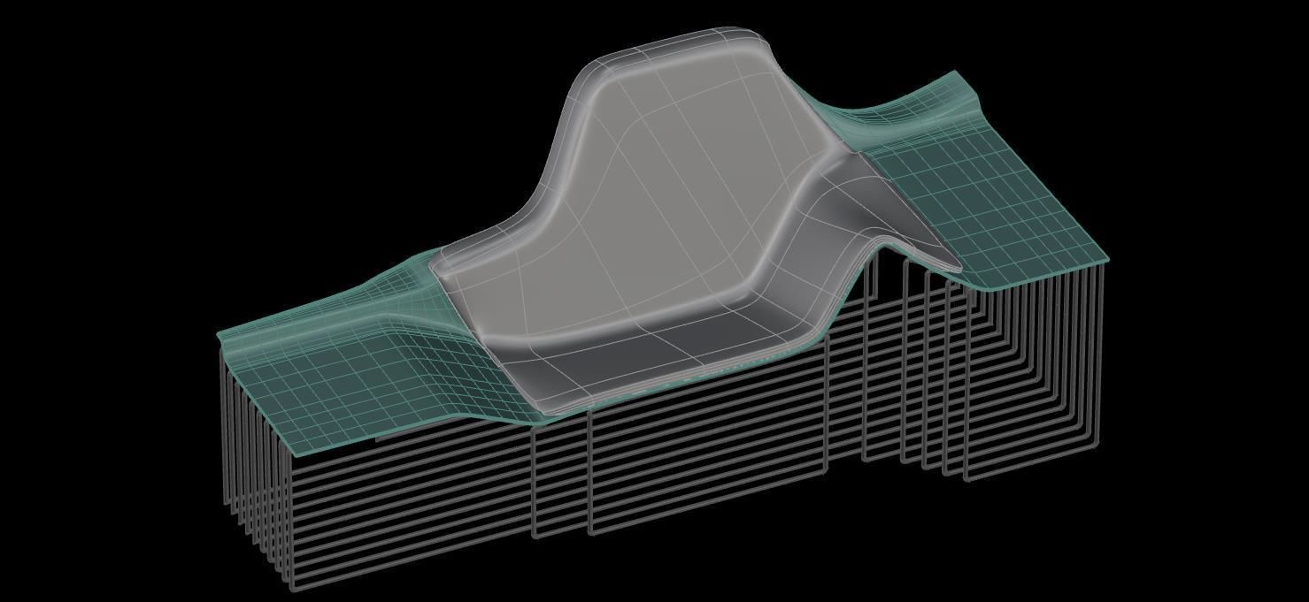 Couch chair 3D model_5