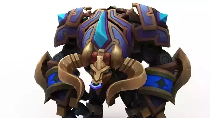 Alistar Hextech - League of Legends 3D print model