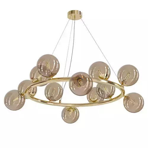 Berries Chandelier Amber D90