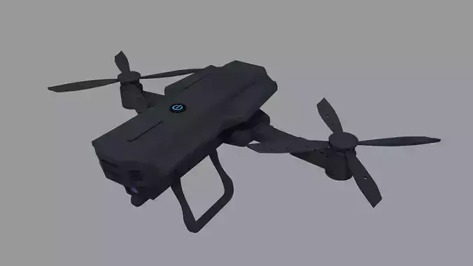 Quadrocopter Dron high detailed 3D model 3D model