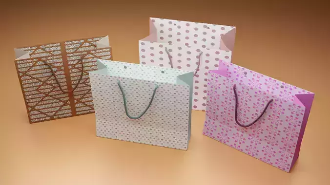 Shopping Bag 3D model