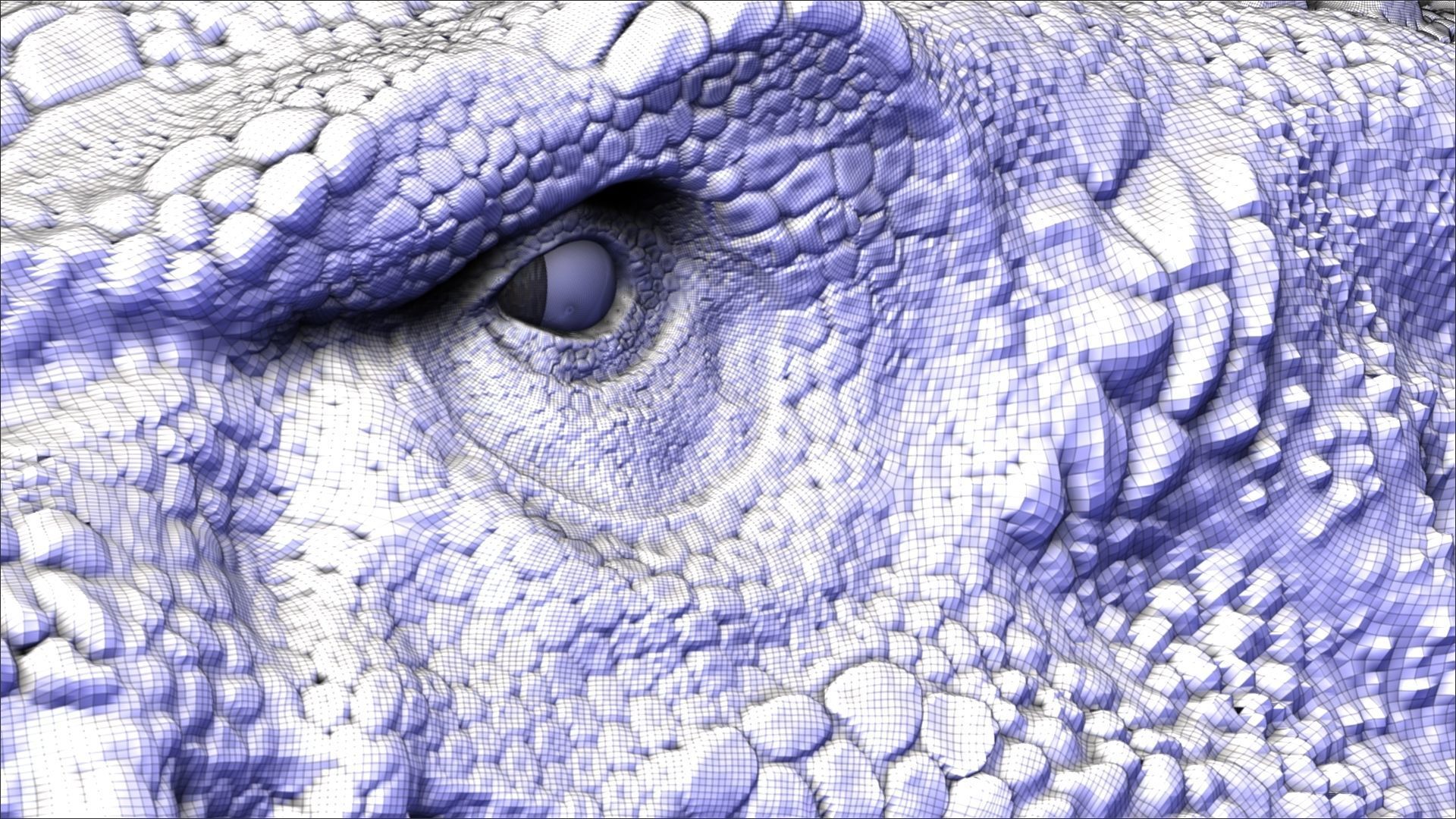 Dinosaur Mosasaurus Sculpt Project 3D model_13