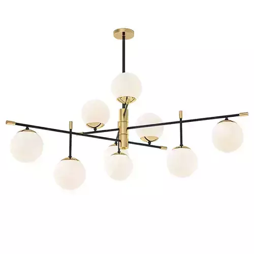 Spike Nine Balls Hanging Lamp