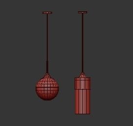 Lunar Pendant 3D model_1