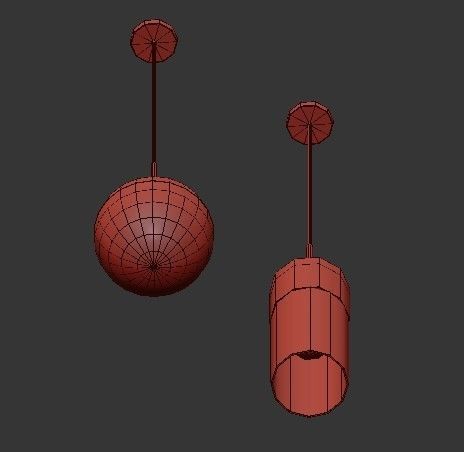 Lunar Pendant 3D model_4
