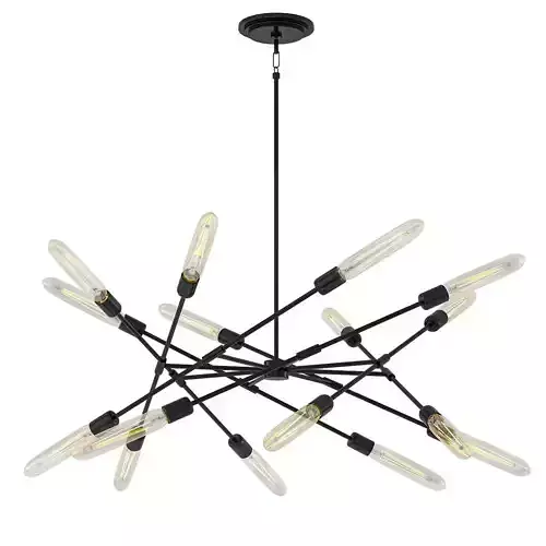 Pierce LED Pendant Oiled Bronze