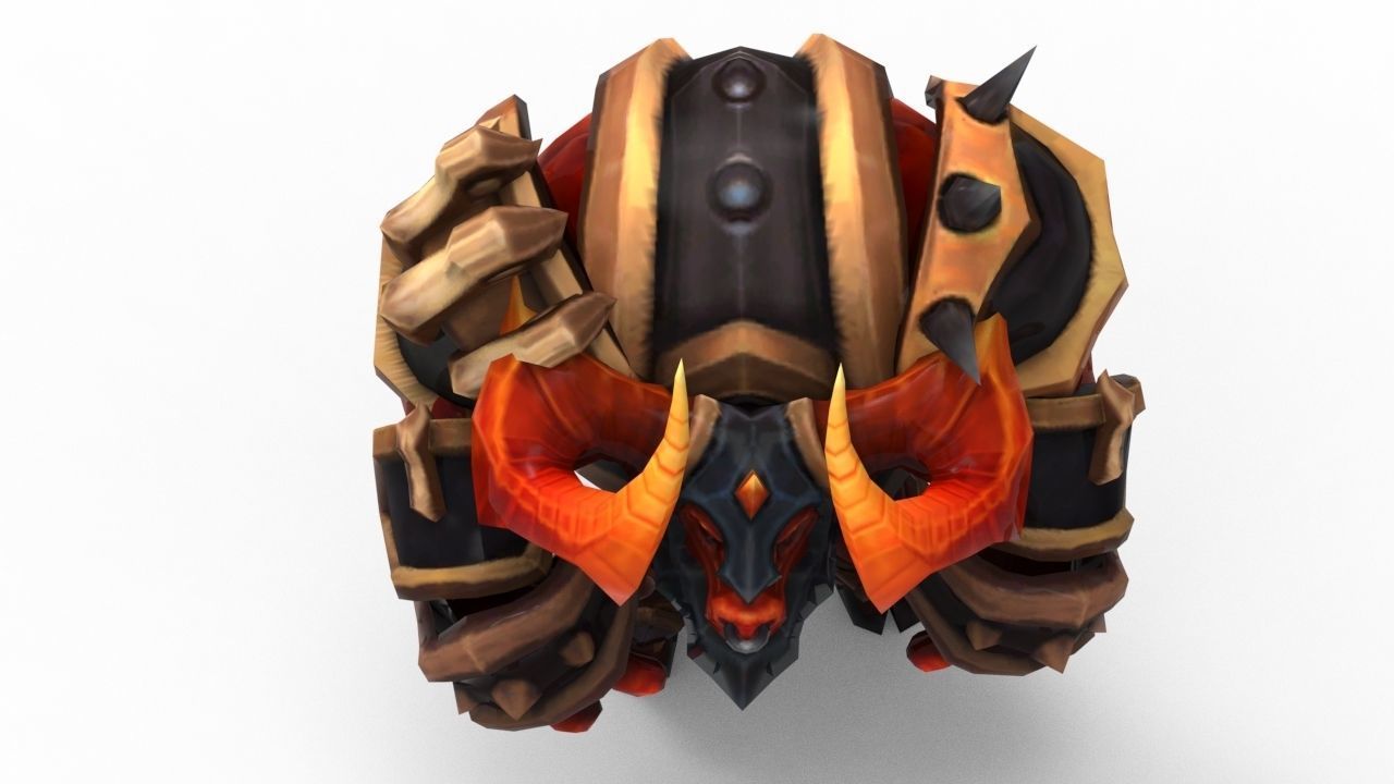 Alistar Infernal - League of Legends 3D print model_5