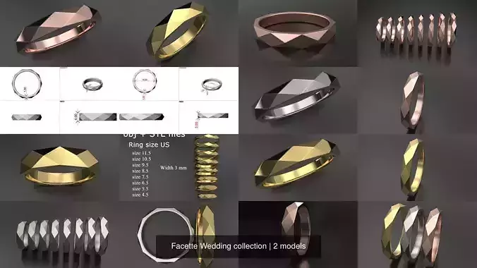  Facette Wedding collection