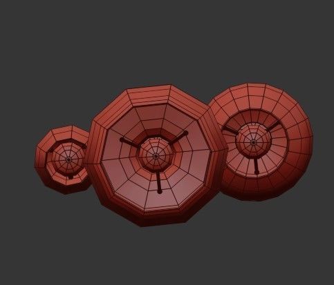 Kyoto Pendant Light 3D model_4