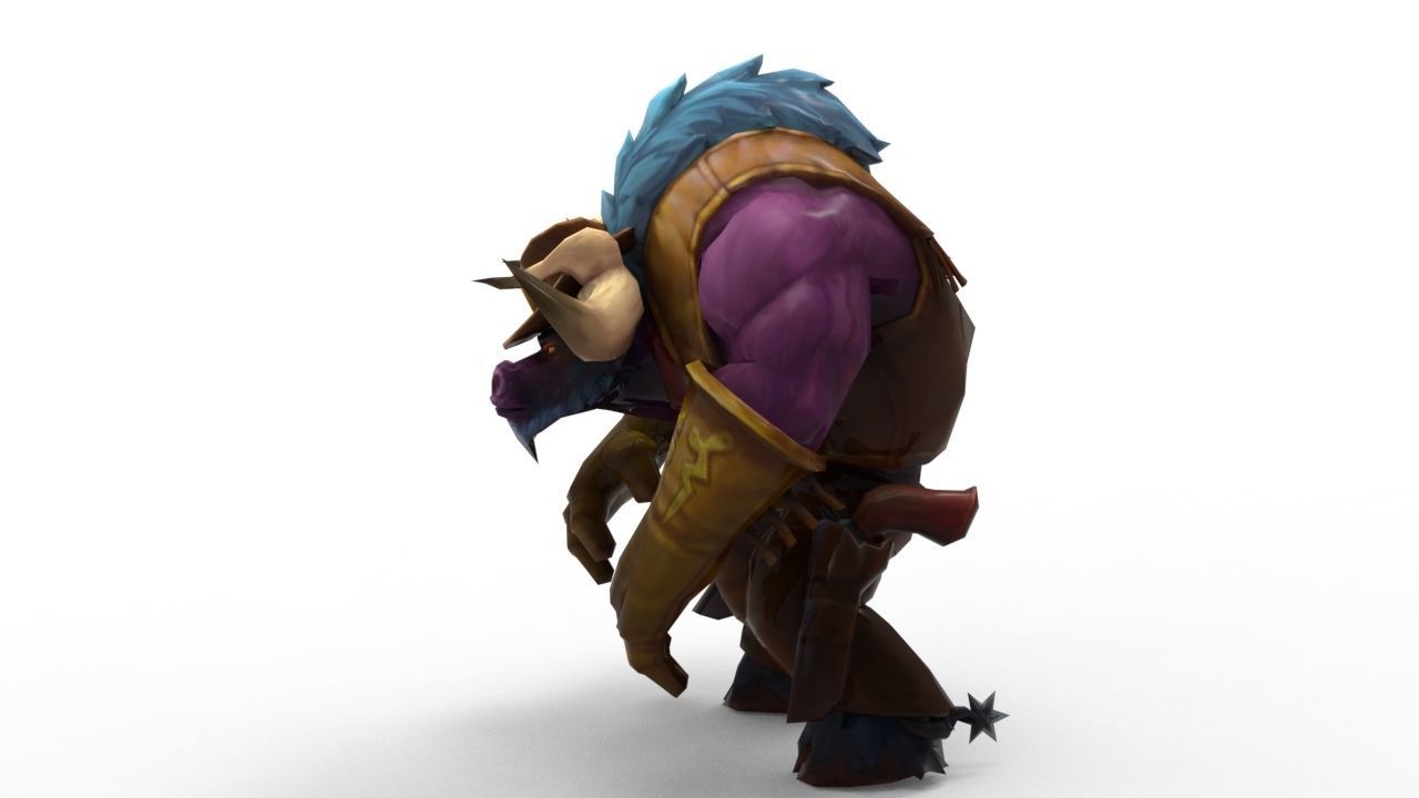 Alistar Longhorn - League of Legends 3D model 3D printable | CGTrader, image size:1280x720