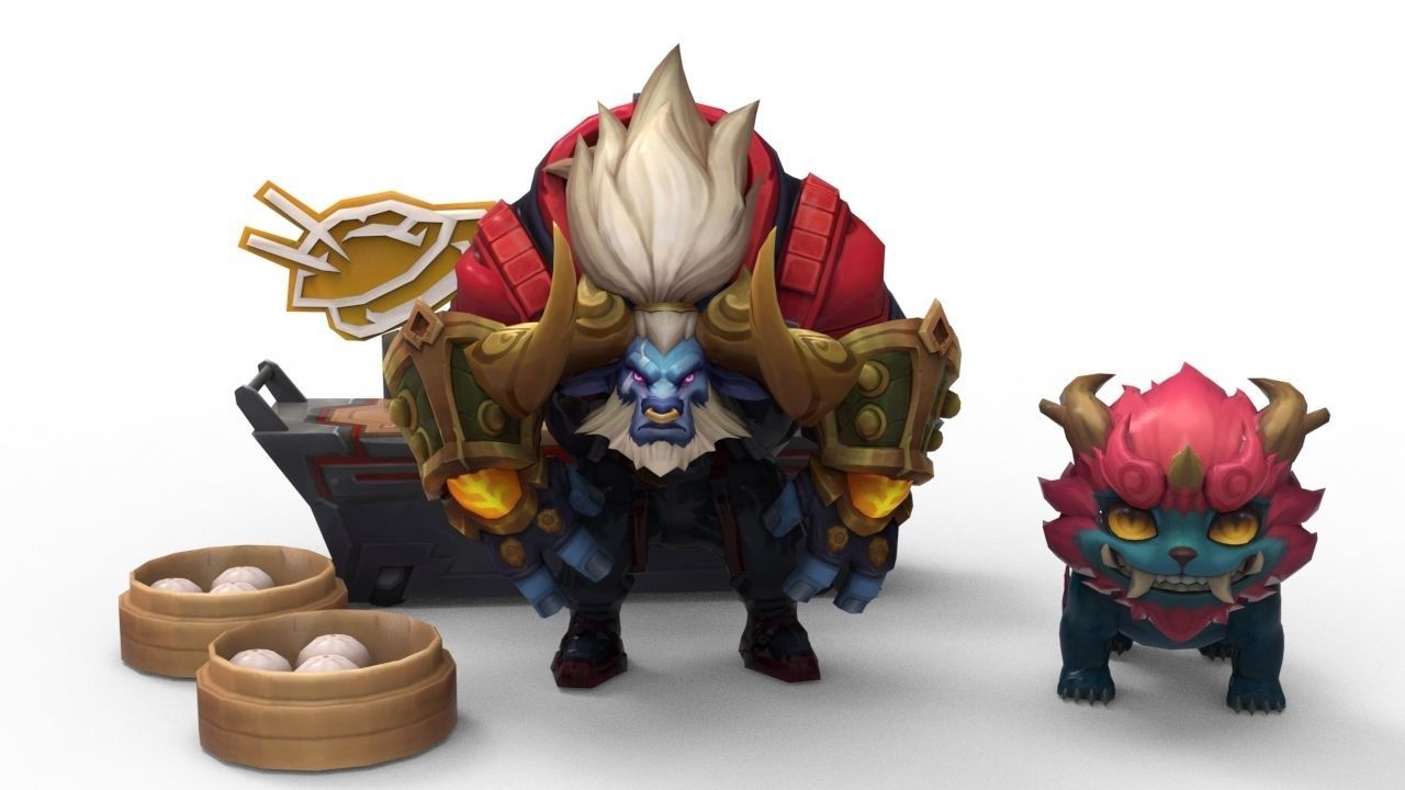 Alistar Lunar Beast - League of Legends 3D print model_1