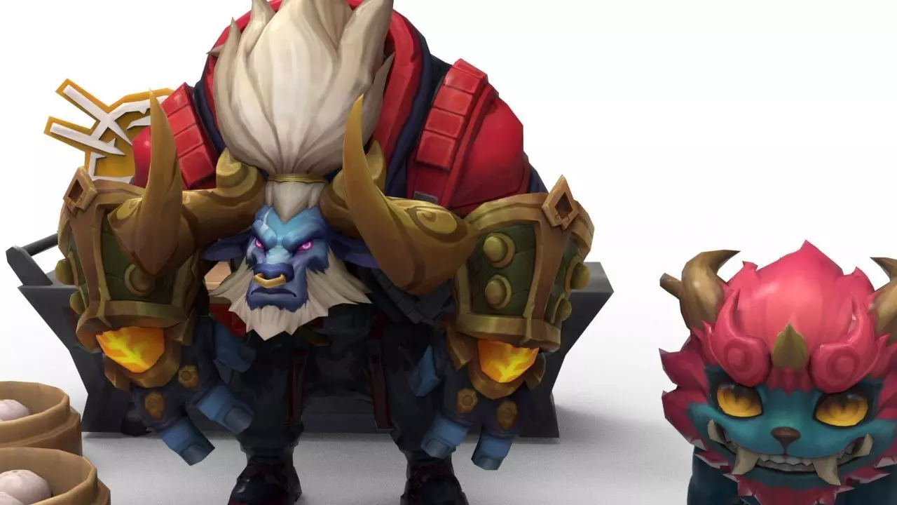 Alistar Lunar Beast - League of Legends 3D print model_0