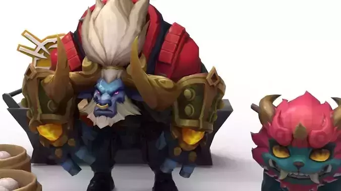 Alistar Lunar Beast - League of Legends 3D print model