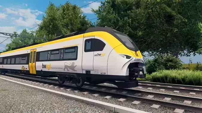 Siemens Mireo Bwegt Low-poly 3D model