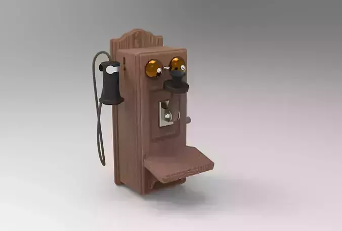antique wall phone