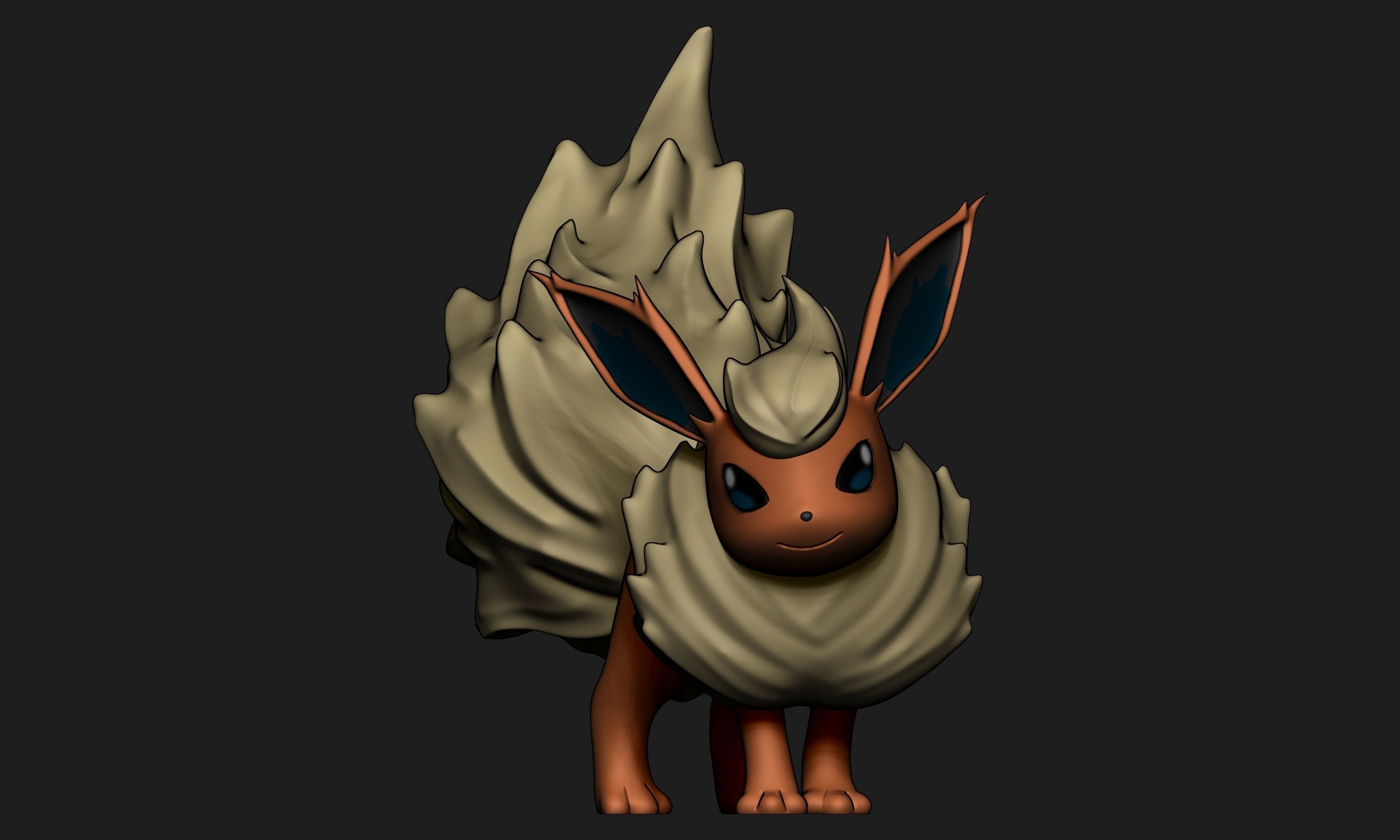 Pokemon - Flareon 3D print model_1
