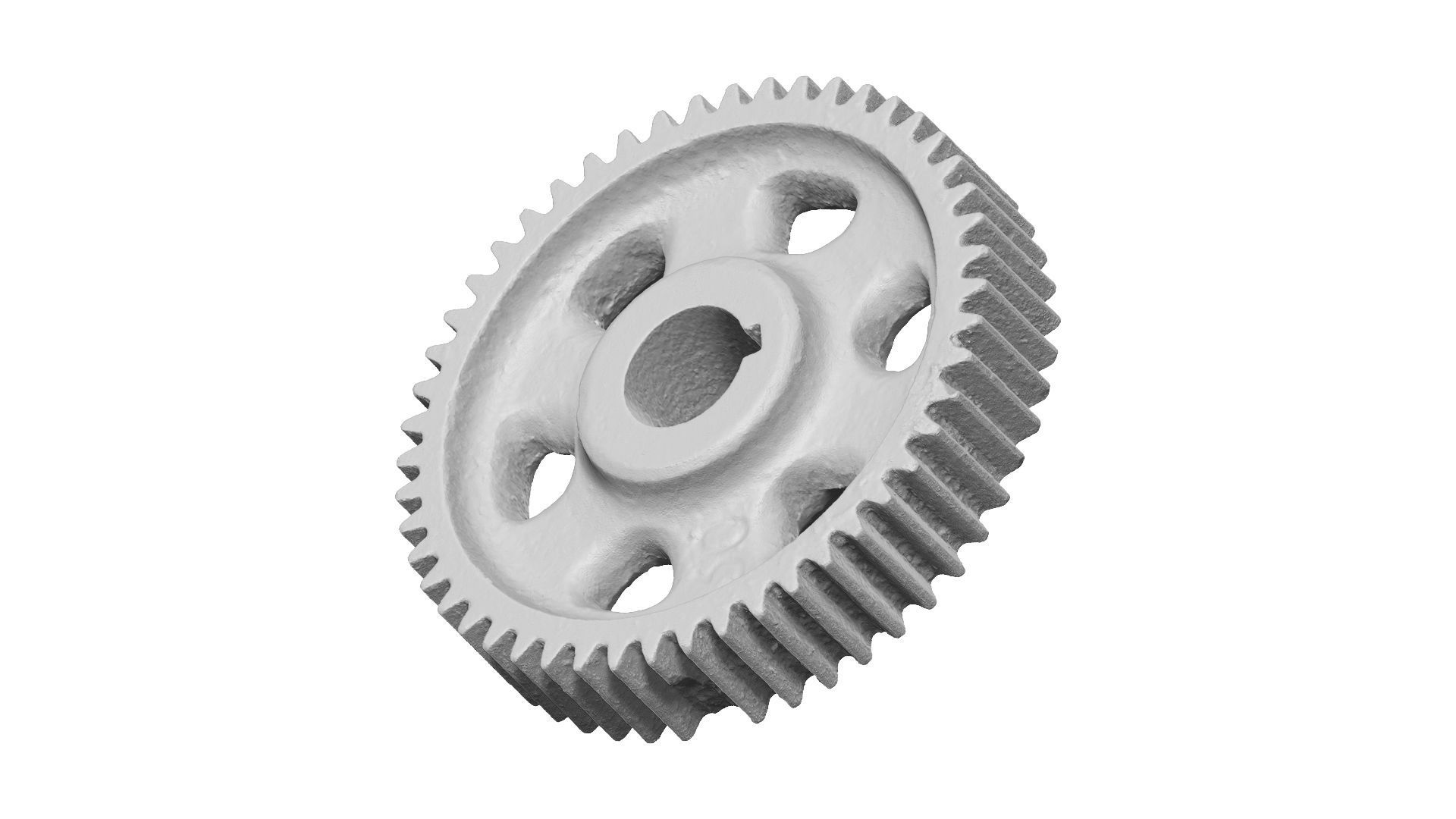 Old Rusty Gear Raw Scanned 3D model_1