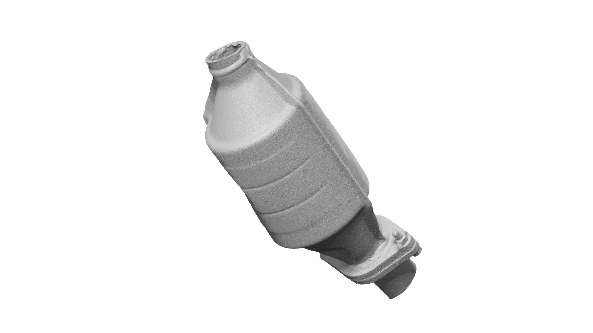 Rusty Car Exhaust Raw Scanned 3D model_11