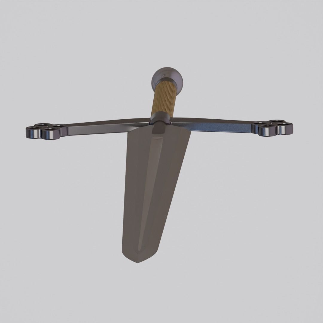 Claymore Sword 3D model_4