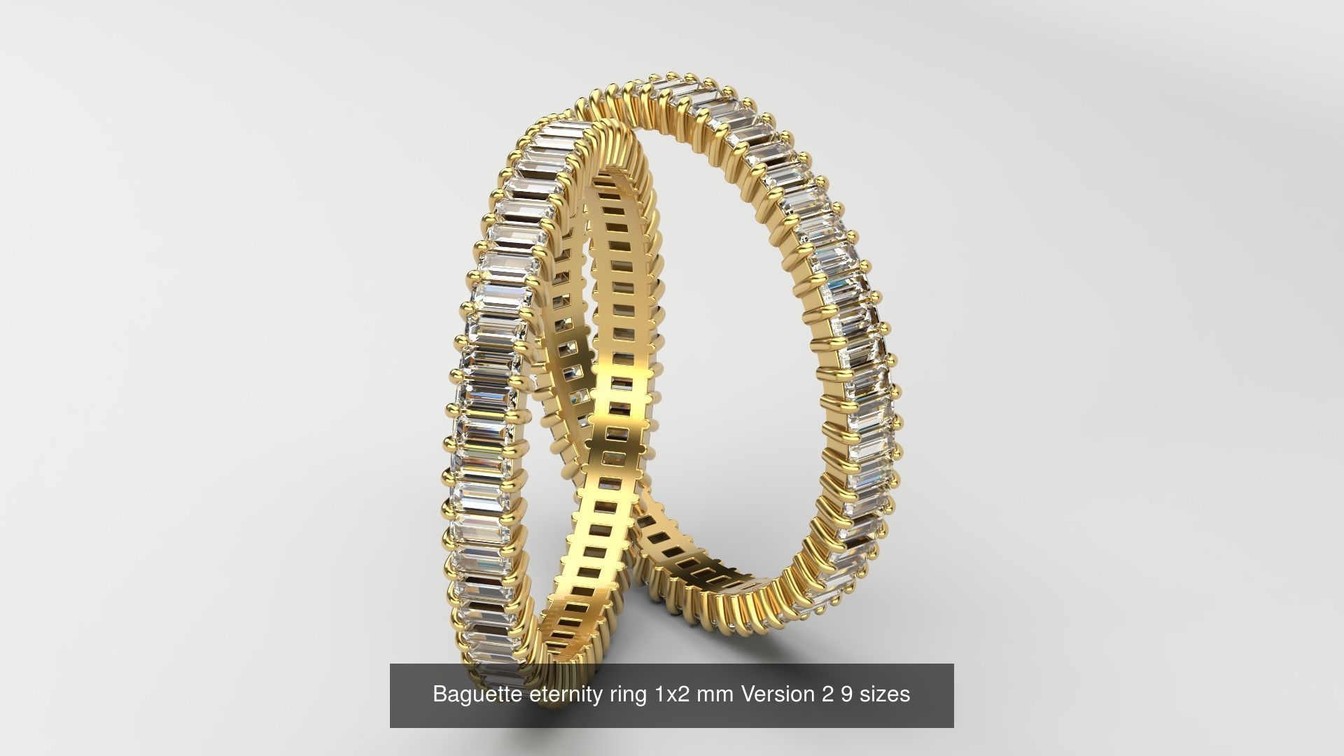 Eternity ring collection 9 sizes for ALL _13