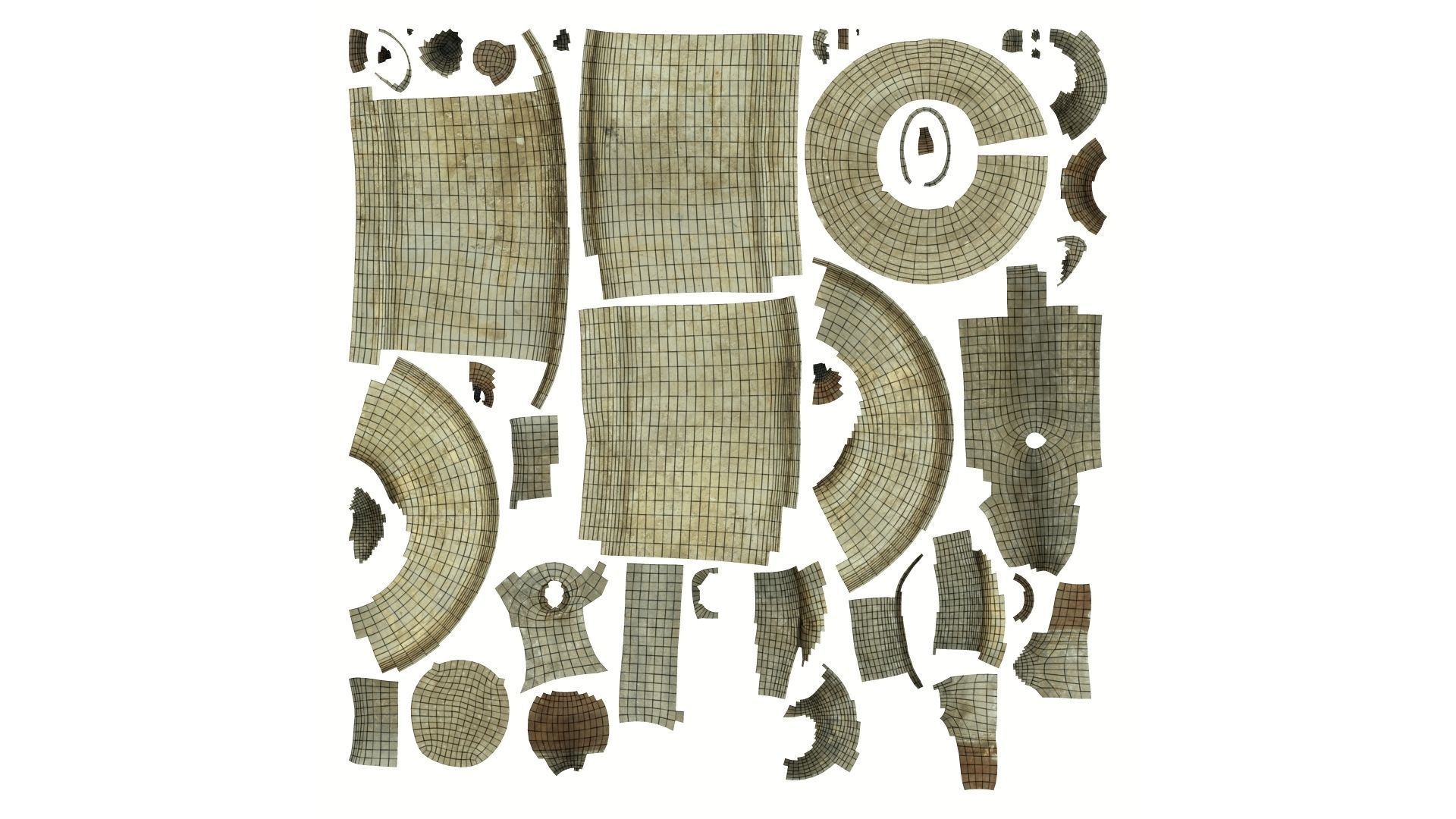 Old Spray Gun Raw Scanned 3D model_14