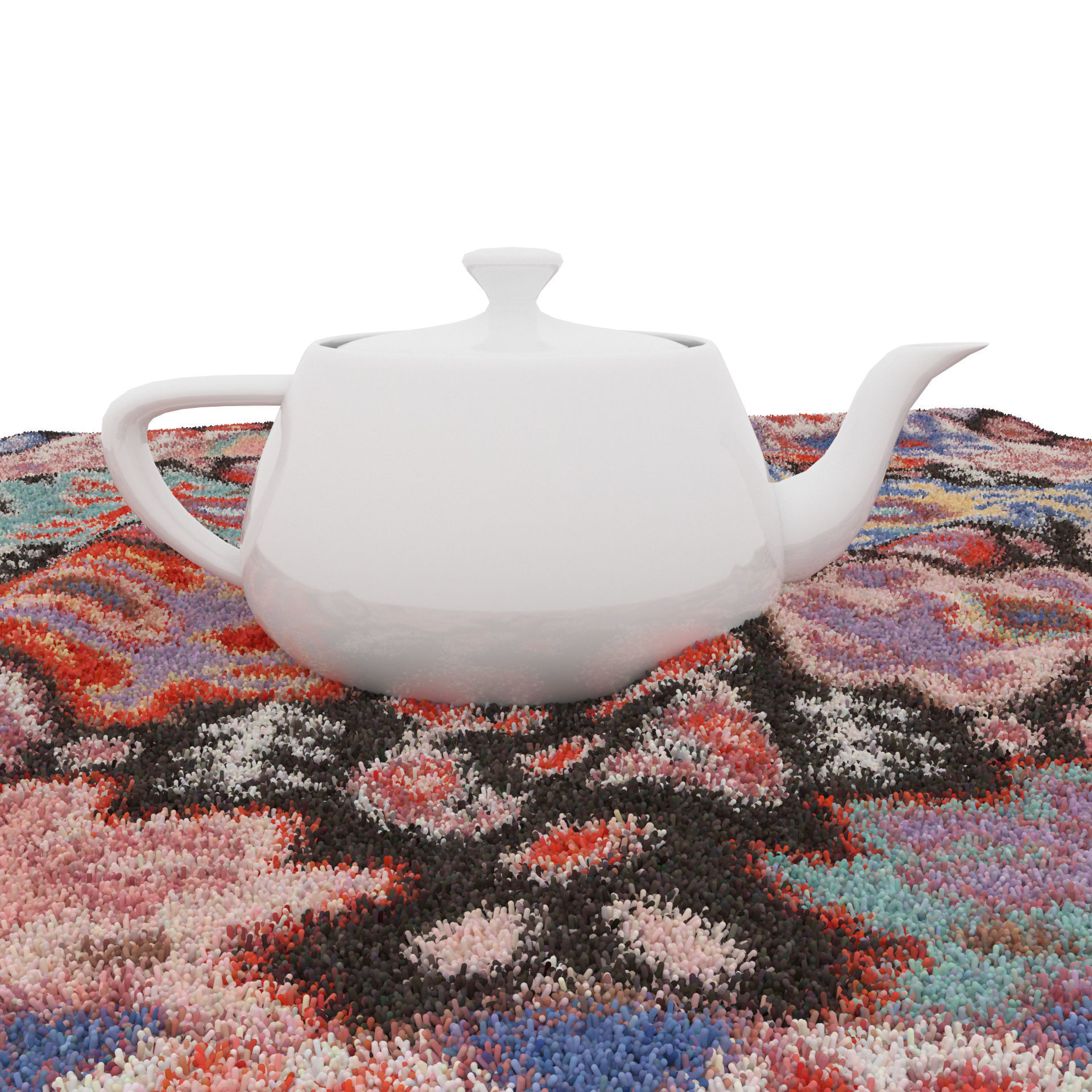 Rugs No 306 Low-poly 3D model_12