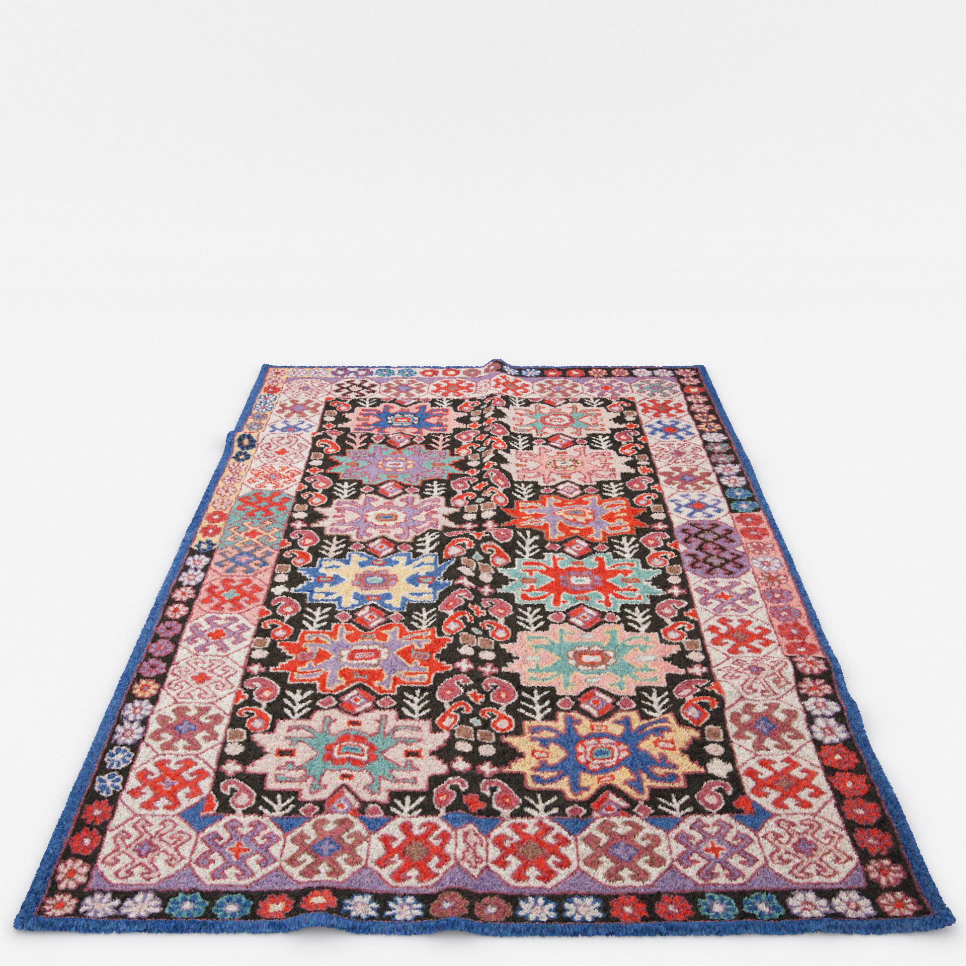 Rugs No 306 Low-poly 3D model_13