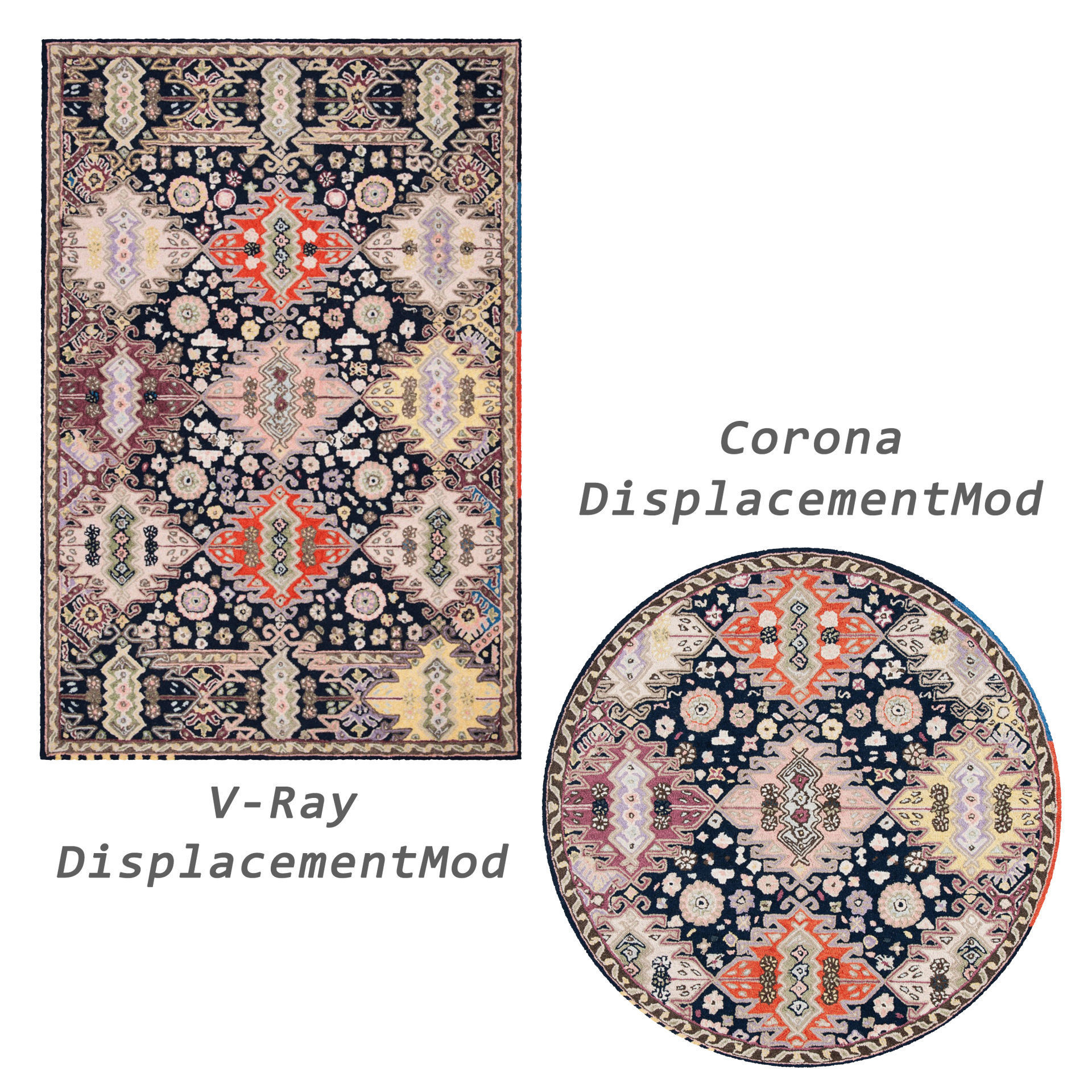 Rugs No 306 Low-poly 3D model_6