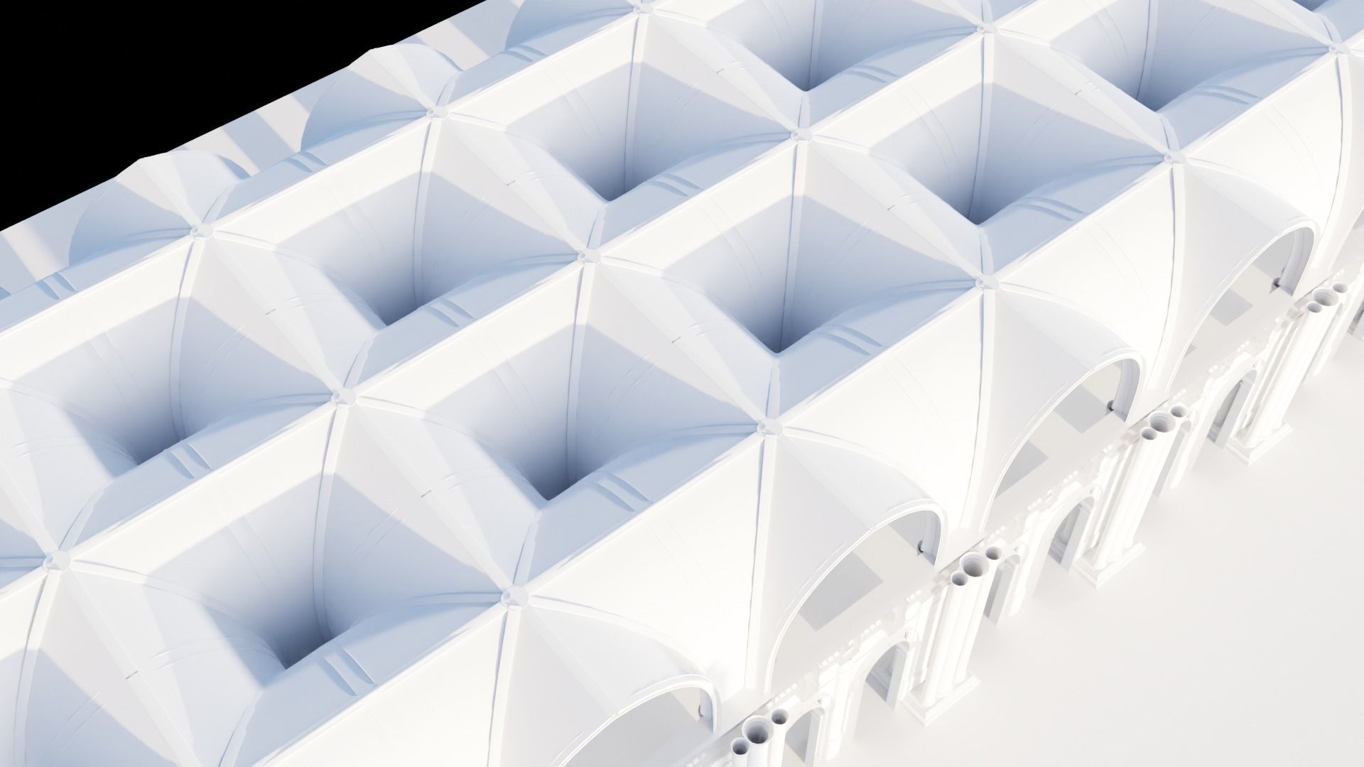 medieval palace 3D model_9