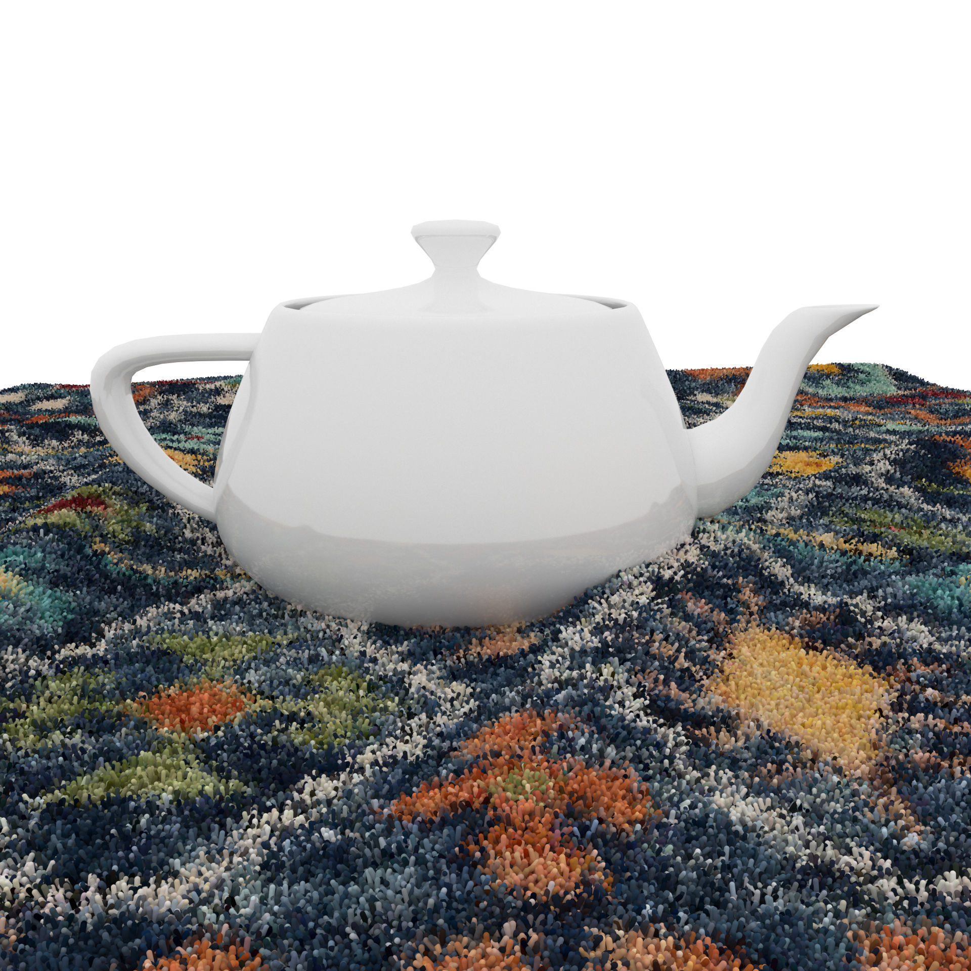 Rugs No 308 Low-poly 3D model_6