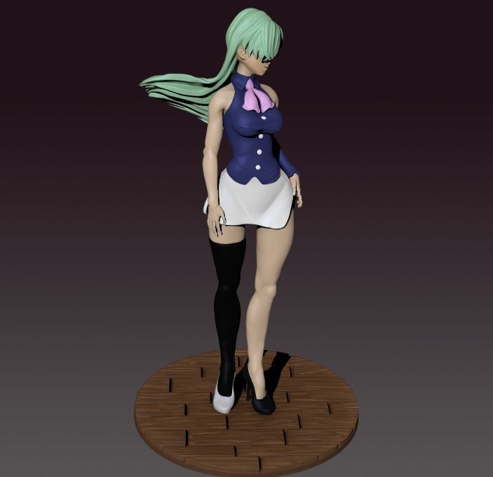 Elizabeth Fanart The Seven Deadly Sins 3D print model_5