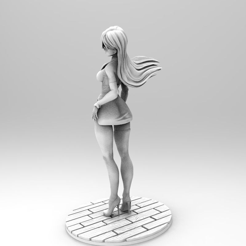 Elizabeth Fanart The Seven Deadly Sins 3D print model_16
